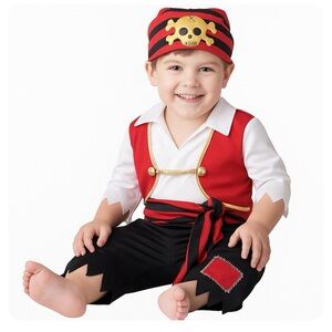 California Costumes Toddler Pirate Costume – Size 4–6T